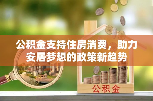 嫩江公积金支持住房消费，助力安居梦想的政策新趋势