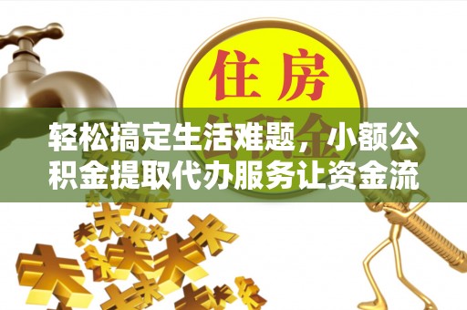 嫩江轻松搞定生活难题，小额公积金提取代办服务让资金流转更便捷