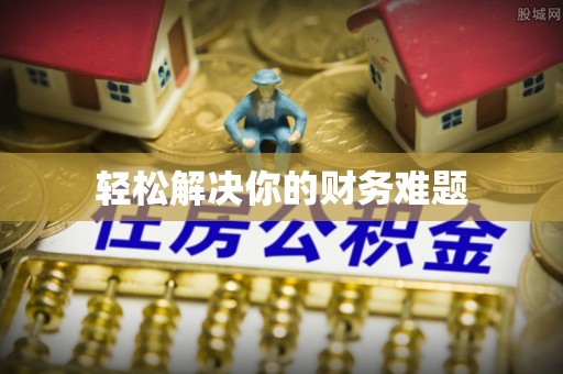嫩江轻松解决你的财务难题