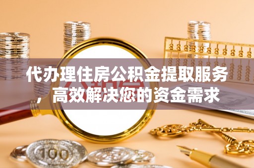 嫩江代办理住房公积金提取服务，高效解决您的资金需求