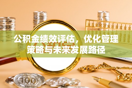 嫩江公积金绩效评估，优化管理策略与未来发展路径