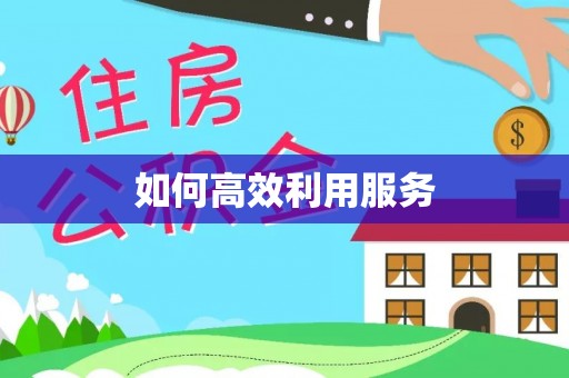 嫩江如何高效利用服务