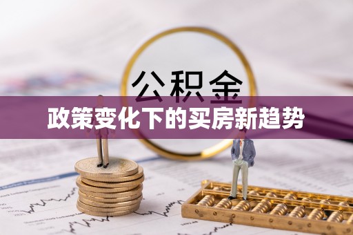 嫩江政策变化下的买房新趋势