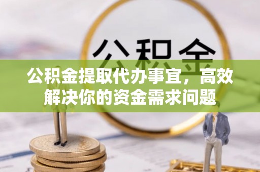 嫩江公积金提取代办事宜，高效解决你的资金需求问题