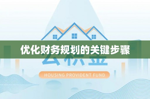 嫩江优化财务规划的关键步骤