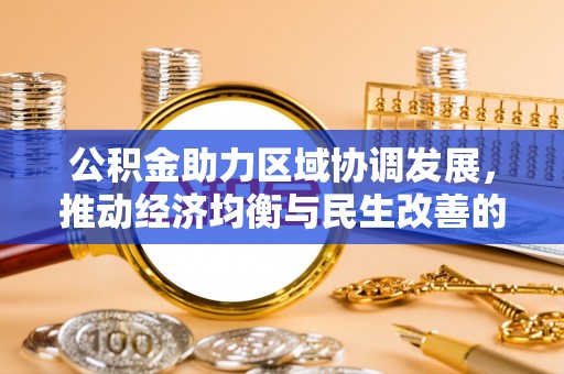 嫩江公积金助力区域协调发展，推动经济均衡与民生改善的新引擎