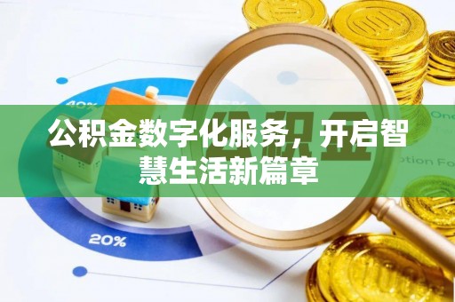 嫩江公积金数字化服务，开启智慧生活新篇章