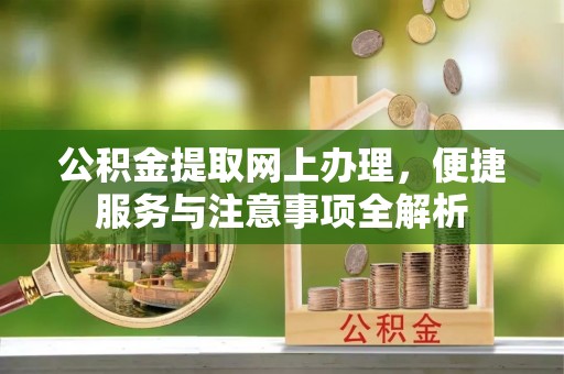 嫩江公积金提取网上办理，便捷服务与注意事项全解析